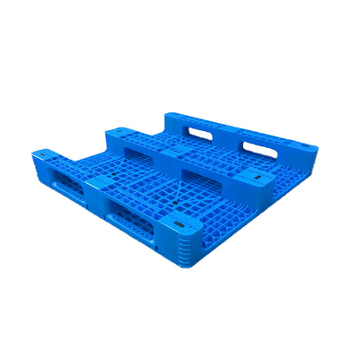 Gıda Fabrikası 1100 X 1100 Mavi HDPE Plastik Palet %100 Geri Dönüşümlü Plastik Palet Tedarikçisi