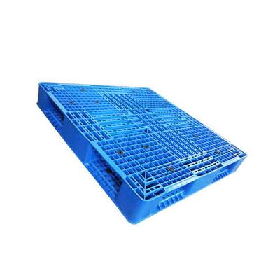 Geri Dönüşümlü Tırtıklı Güverte HDPE Plastik Paletler 1100 X 1100 Süpermarket