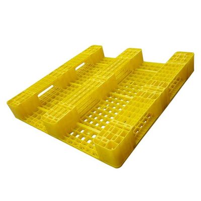 Endüstriyel Depo için 3 Koşucu Yeniden Kullanılabilir Plastik Paletler 1100 X 1100