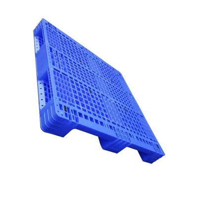 Mavi Özelleştirilmiş Statik Yük Düz Plastik Palet 1200x1200 HDPE