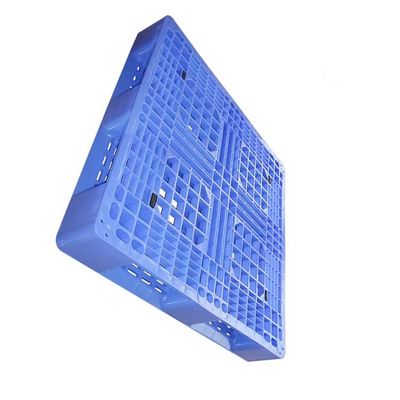 Tek Yüzlü PE Geri Dönüşümlü Plastik Palet Depolama 40x40 Ağır Hizmet