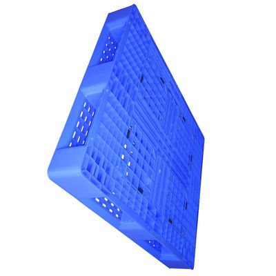 Ağır Hizmet Mavi PE Euro Hijyenik Plastik Palet 1200 X 1000 Dinamik Yük 700Kg