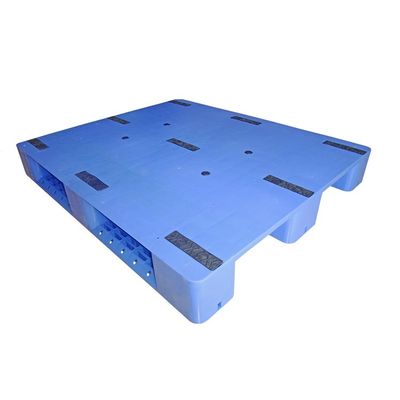 Dinamik Yük 1.5T HDPE Katı Üst Plastik Paletler 1200*1000mm Geri Dönüşümlü Plastik Palet