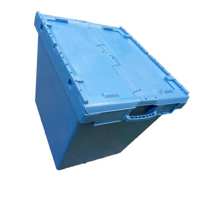3Kg PE Plastik Lojistik Kutu 570 X 720 X 620 Plastik Hareketli Kutu 210L