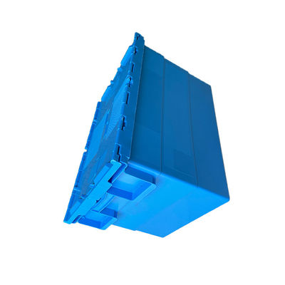 ISO9001 600x400 Mavi HDPE Plastik Palet ESD Taşıma Evi Depolama Dosyaları İçin