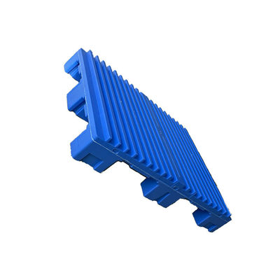 HDPE 1060x750 Raflı Plastik Paletler 4000Kg Lojistik Çift Yüzlü