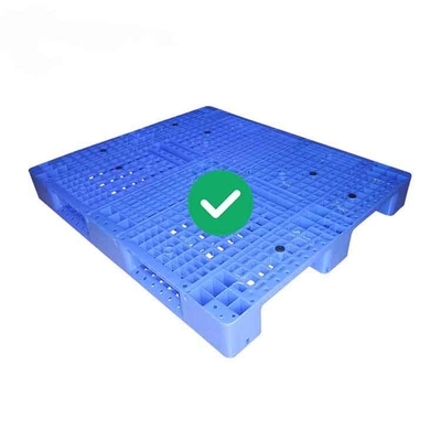PE İstiflenebilir Depo Plastik Paletler 2000Kg Dinamik Yük 130x110