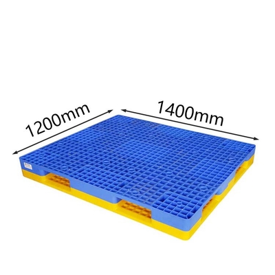 PE Virgin HDPE Raflı Plastik Paletler 1200x1400x150 Depo 6000Kg