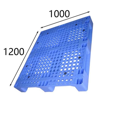 Hijyenik Hijyen Gıda Sınıfı Raflı Plastik Paletler 1200x1000x150mm