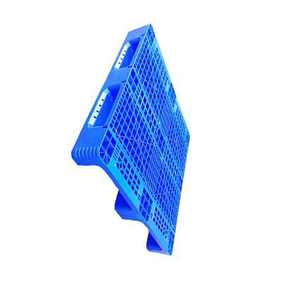 Gıda Fabrikası 1100 X 1100 Mavi HDPE Plastik Palet %100 Geri Dönüşümlü Plastik Palet Tedarikçisi