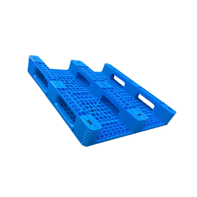 1100 X 1100 Mavi HDPE Raflanabilir Plastik Paletler Tıbbi Cihaz Fabrikası İçin %100 Geri Dönüştürülebilir