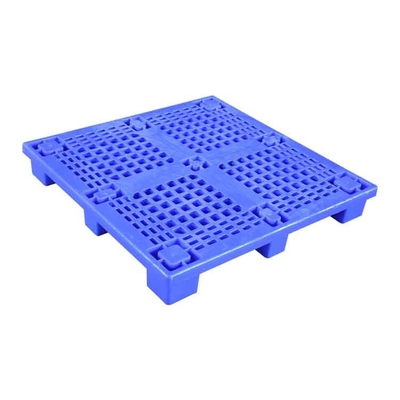 1000 X 1000 Mavi HDPE Plastik Paletler 0.6T Tıbbi / Gıda Fabrikası İçin Yük