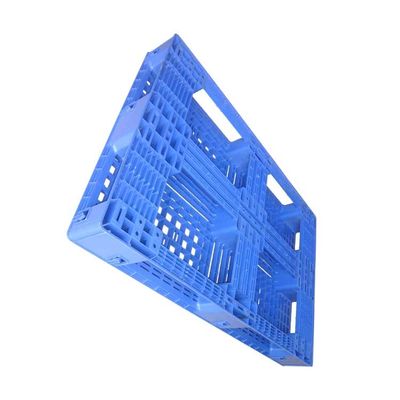 Mavi PE Plastik Palet 1200 X 800 SGS Altı Yolluk Korozyona Dirençli