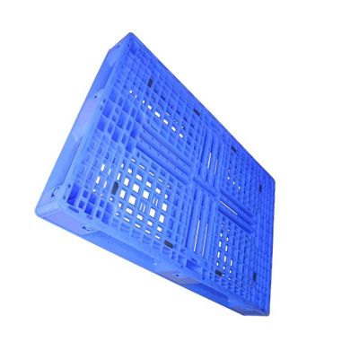 Mavi PE Plastik Palet 1200 X 800 SGS Altı Yolluk Korozyona Dirençli
