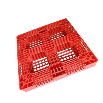 Yüksek Yoğunluklu Polietilen 1000Kg Endüstriyel Plastik Paletler 110x110cm
