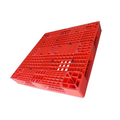 Yüksek Yoğunluklu Polietilen 1000Kg Endüstriyel Plastik Paletler 110x110cm