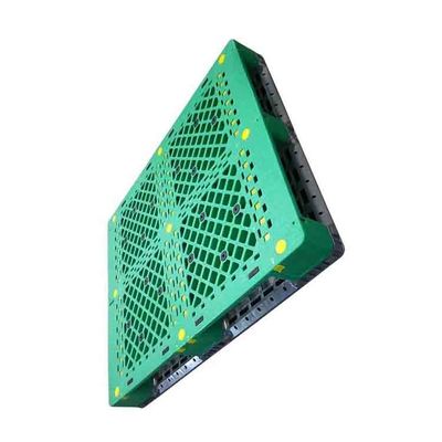 Depolama için Polipropilen Yeşil Plastik Paletler 1200 * 1000mm