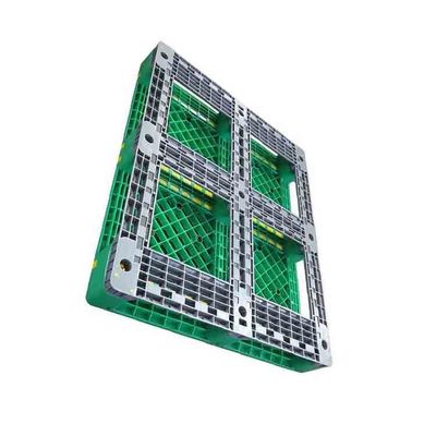 Depolama için Polipropilen Yeşil Plastik Paletler 1200 * 1000mm