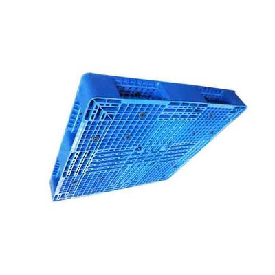 Geri Dönüşümlü Tırtıklı Güverte HDPE Plastik Paletler 1100 X 1100 Süpermarket