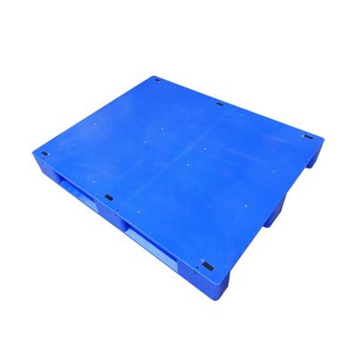 Takviye Yapısı ile% 100 Geri Dönüştürülebilir ISO9001 Düz HDPE Plastik Paletler