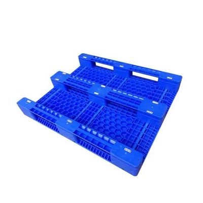Takviye Yapısı ile% 100 Geri Dönüştürülebilir ISO9001 Düz HDPE Plastik Paletler