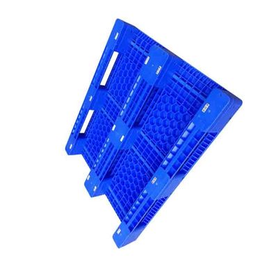 Mavi 6T Statik Yük Ekonomili Plastik Paletler 120 X 100cm Mavi Plastik Paletler