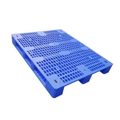 1500kg HDPE Ağır Hizmet Tipi Plastik Paletler 1.4 * 1.1m Üç Yollu Plastik Palet Kızakları