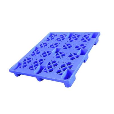 1.2 * 1m Hafif Plastik Paletler Depo ISO9001 İçin Mavi