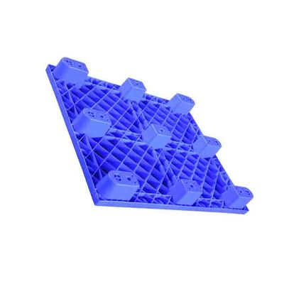 4 Yönlü Giriş 48x40 Hafif Plastik Palet 9 Ayaklı Yarı Hijyenik