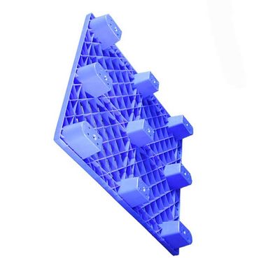 Statik Yük 1.5T Yuvalanabilir Plastik Paletler Ağır Hizmet Tipi Plastik Kızaklar PET 1200*1100