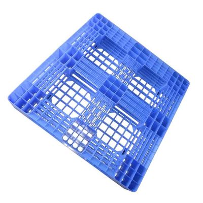 Izgaralı 4 Yollu Raflanabilir Plastik Paletler 1000 x 1000 Yüksek Yoğunluklu Polietilen