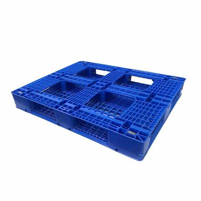 HDPE Enjeksiyon Kalıplı Plastik Paletler 1200 X 1000 1.2T Raf Yükü