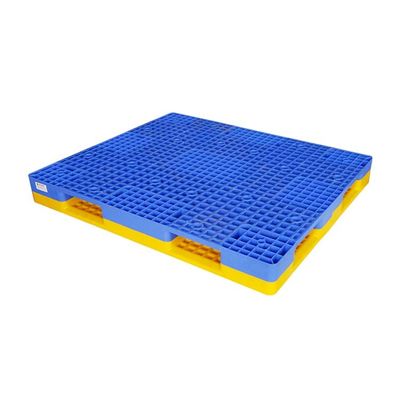 Çift Yüzlü 1400*1200mm Raflı Plastik Palet 1500Kg Raf Yükü