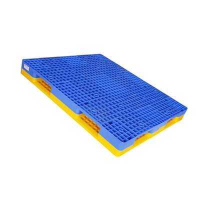Ekonomi Çift Yüzlü 55*48 İstiflenebilir Plastik Paletler 1.5T Raf Yükü