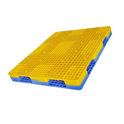 Ekonomi Çift Yüzlü 55*48 İstiflenebilir Plastik Paletler 1.5T Raf Yükü