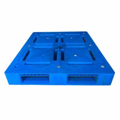 HDPE Katı Üst Plastik Paletler Mavi 48*40IN