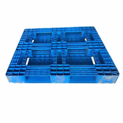 Polipropilen Solid Top Plastik Paletler Euro 120*100cm Geri Dönüşümlü Plastik Palet Yarım Düz