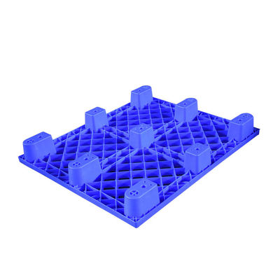 İstiflenebilir 48x31 Hdpe Geri Dönüştürülebilir Plastik Paletler 2T Statik Yük Kızaklı