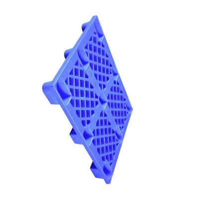 1200 X 800 Nestable Plastik Palet Mavi PE Raflı Lojistik Taşımacılık