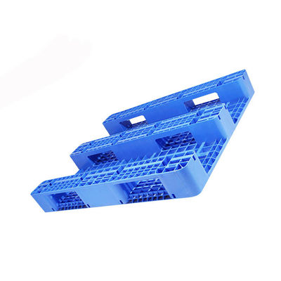 PP HDPE FDA Onaylı Depolama 3 Koşucular İçin Yuvalanabilir Plastik Paletler