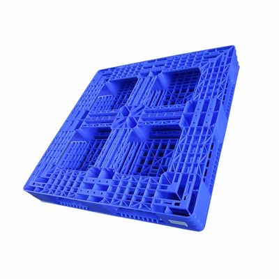 HDPE Nestable Plastik Paletler 1100x1100 Plastik Palet Güverte Havalandırmalı