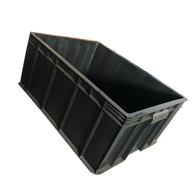 Yeniden Kullanılabilir Siyah 1.9Kg Dayanıklı Plastik Hareketli Kasa 54*42 Anti Statik PE