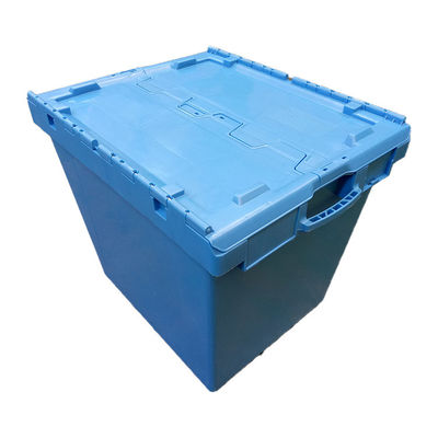 Çevre Dostu 570 X 720 Kapaklı Plastik Hareketli Kutular 35kg Yükleme Kapasitesi
