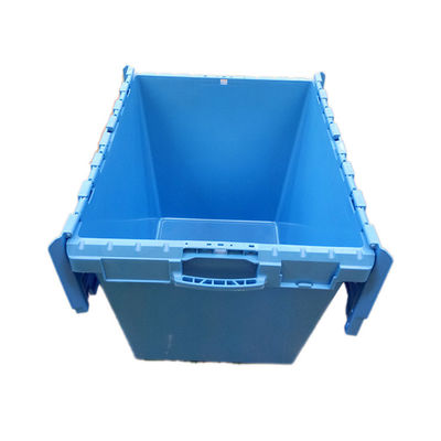 Çevre Dostu 570 X 720 Kapaklı Plastik Hareketli Kutular 35kg Yükleme Kapasitesi
