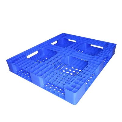 Depo 0.8T Statik Yük için HDPE Plastik Paletler 1.2x1m Katı Üst Raflı Palet
