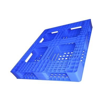 HDPE Mavi Katı Plastik Palet 1200*1000 Euro Tarzı Boyutsal Olarak Kararlı