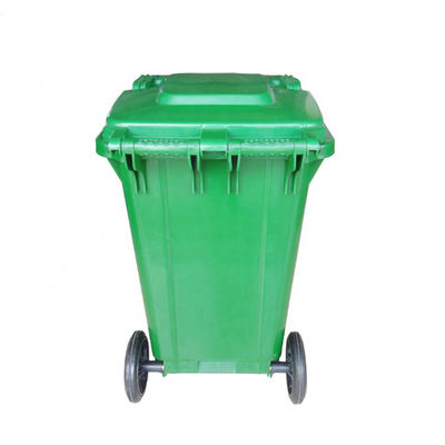 63G Dış Mekan Plastik Çöp Kovası Polipropilen UV 240L Plastik Çöp Kovası