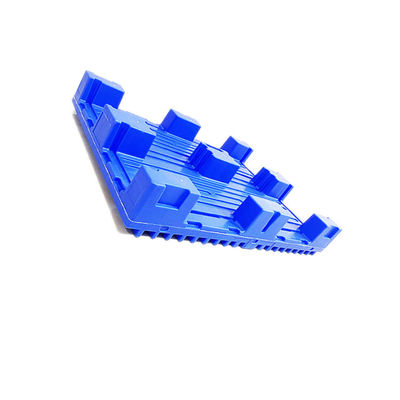4 Yollu HDPE PP Enjeksiyonlu Plastik Paletler 106x75 Depo Sanayi Paleti