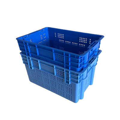 Depo Pazarı için HDPE Plastik Nestable İstifleme Sandığı 61x40