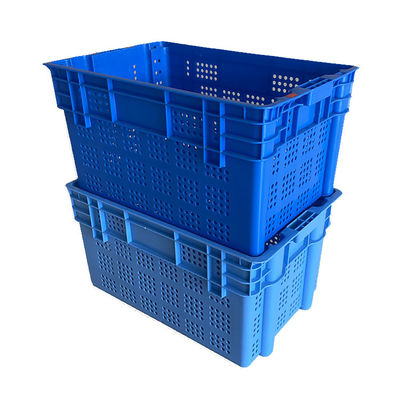 Depo Pazarı için HDPE Plastik Nestable İstifleme Sandığı 61x40